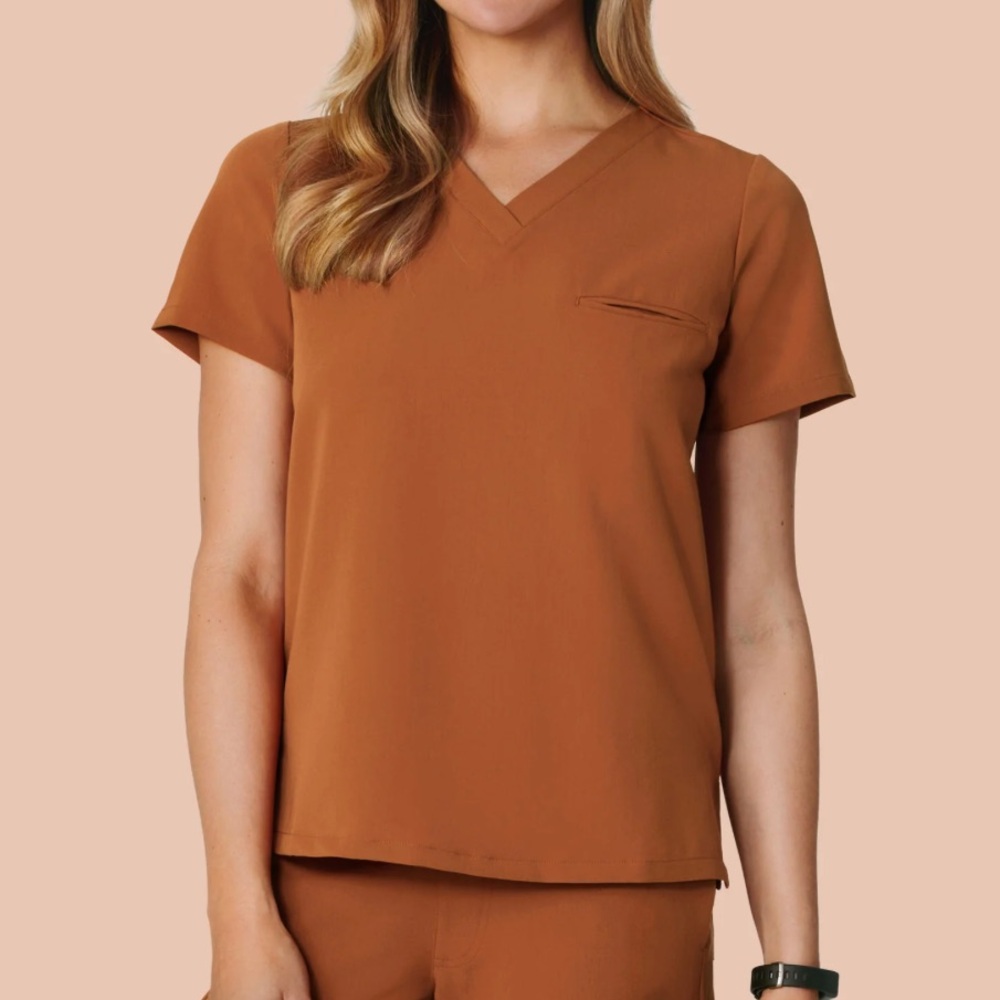 Mandalas One pocket scrub top